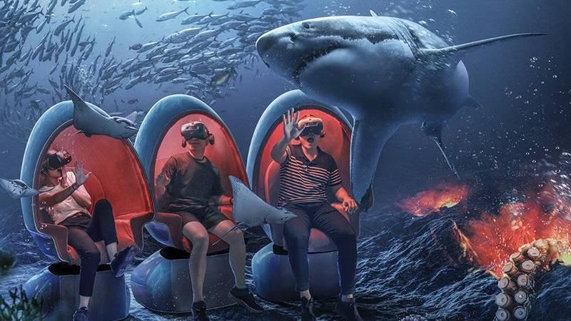 VR海底隧道超夢幻　基隆海洋館亮相