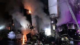 台中,透天厝,火警,命危,美村路（圖／翻攝畫面）