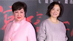  林青霞 甄珍 「紅塵滾滾｣數位修復版首映會。（記者邱榮吉/攝影）