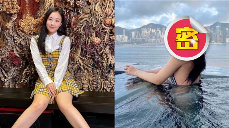 女神濕身炸深溝　回眸放電遭酸：照騙