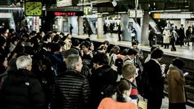 車站，電車，新幹線，月台，日本。（圖／翻攝自pixabay）