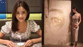 利穎怡被發現傲人上圍竟慘變飛機場，讓網質疑沒穿內衣主持。(圖／翻攝自利穎怡臉書）