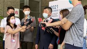 陳時中回應傳高鐵人員疫苗搶打事件。（圖／記者簡浩正攝影）