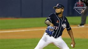 ▲斗山熊左投Ariel Miranda（米蘭達）。（圖／取自斗山熊FB）