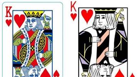 ▲查理曼大帝、紅心老K。（圖／翻攝自百度百科）