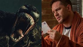  《猛毒2：血蜘蛛》湯姆哈迪。（圖／索尼提供）