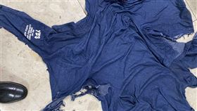 屏東縣，萬丹，雷擊，焦黑，翻攝畫面