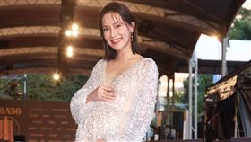 金鐘獎紅毯（陳瑋薇）。（記者楊澍攝影