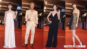 温貞菱、鍾瑶、孫可芳、炎亞綸。（圖／記者楊澍、邱榮吉攝影）