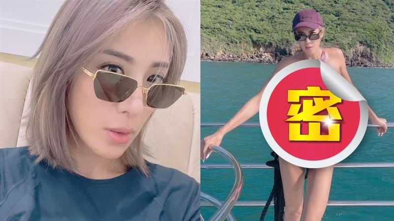 辣曬冰塊腹肌！小禎解放泳衣曲線畢露