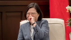 蔡英文接見「海地共和國駐臺大使庫珀」。（圖／總統府提供）