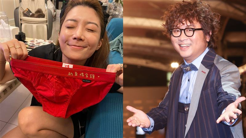 納豆擦身金鐘獎　曬依依手縫內褲道歉