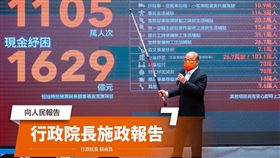 藍委杯葛施政報告，蘇貞昌改以臉書圖卡完整說明（圖／翻攝自蘇貞昌臉書）