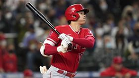 大谷翔平開轟。（圖／美聯社／達志影像）