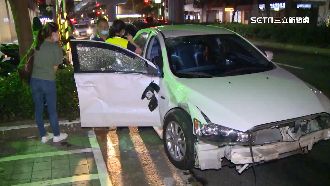 轎車左轉未禮讓　19歲男騎士遭撞飛