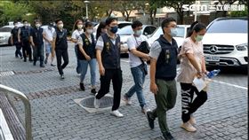 全國警同步打詐專案、刑事局會同全國警方執行逮捕超過1600名詐欺犯嫌。 翻攝畫面