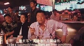 萬梓良演古惑仔（圖／翻攝自微博）