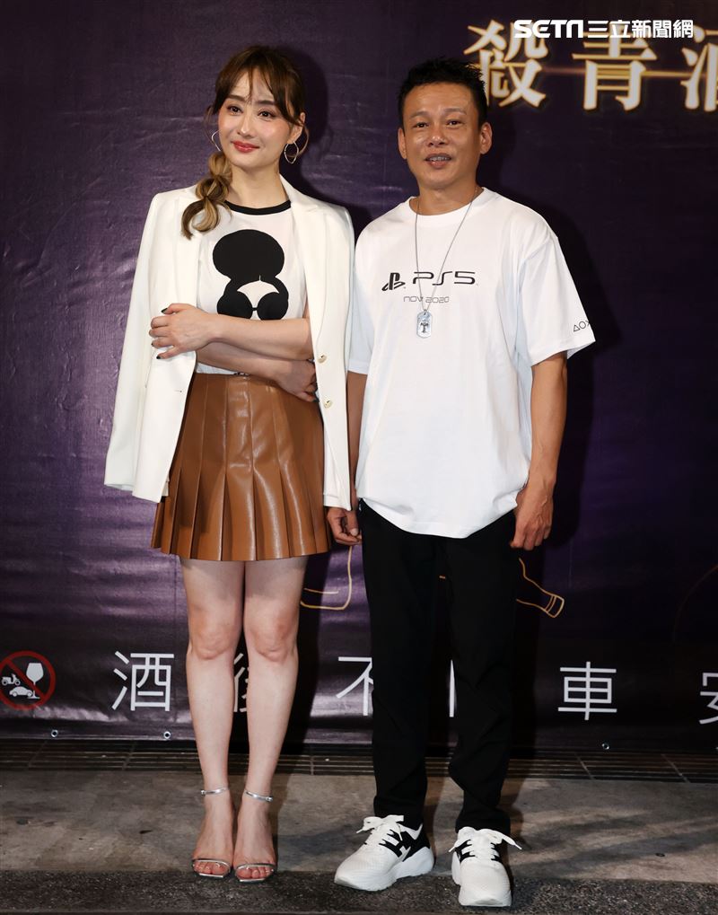 李康生、陳德容出席1830「山中森林」殺青酒會。（記者邱榮吉/攝影）