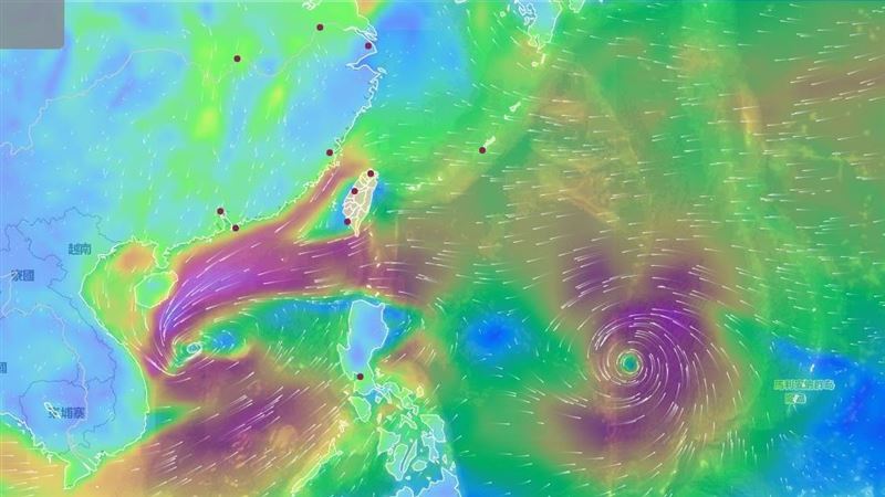 雙颱擾國慶！獅子山、圓規估接力生成