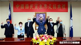 圖／國民黨提供 朱立倫 馬英九、吳伯雄、洪秀柱、江啟臣 吳敦義