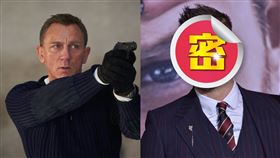 《007生死交戰》詹姆斯龐德（丹尼爾克雷格飾演）、湯姆哈迪。（圖／UIP提供）、(圖/美聯社/達志影像)
