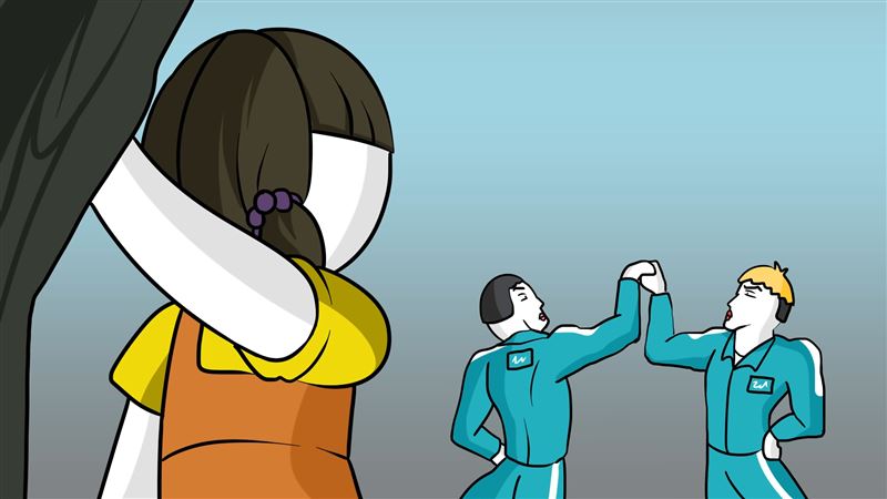 3分鐘動畫神還原《魷魚》千萬網笑翻