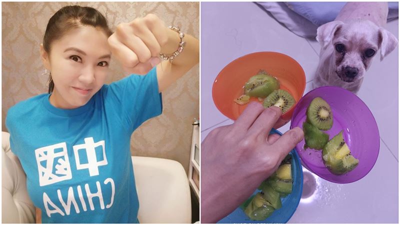 狂買中國水果　劉樂妍：大陸狗很幸福
