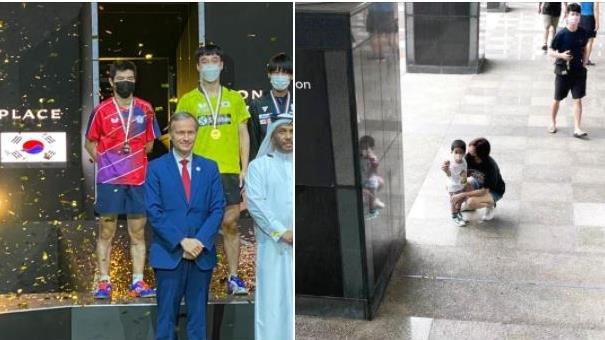 莊智淵奪銀發文曬兒萌照　要回家囉！