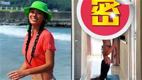 王麗雅,倒立,漂浮,三鐵(翻攝自 王麗雅 臉書)