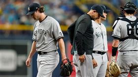 ▲柯爾（Gerrit Cole）挨2轟！僅投2局退場。（圖／美聯社／達志影像）