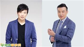 左：花系列當家小生林煒剛出道時；右：林煒近日新劇定裝照，年輕模樣讓網友驚呼出道三十年幾乎都沒變！
