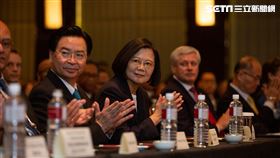 2019 蔡英文出席玉山論壇（圖／總統府提供）