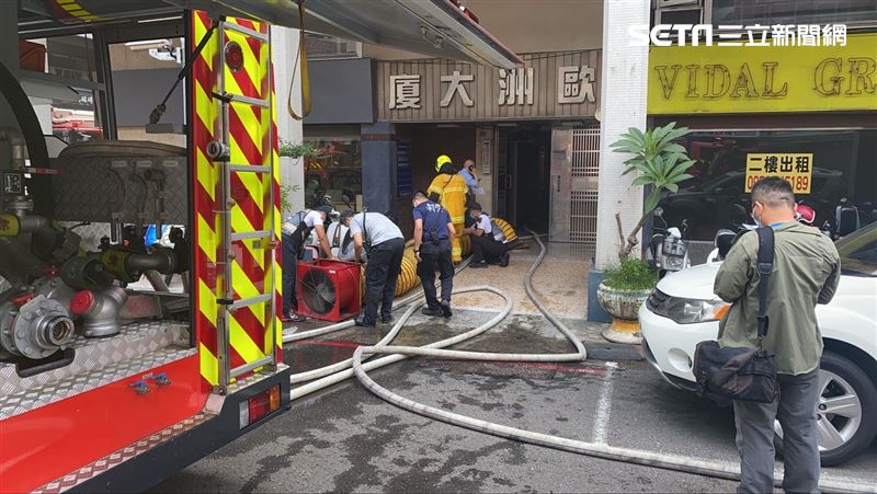 新／高雄地下室火警！婦倒梯間無呼吸