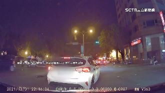 不滿被叭一路狂追　駕駛釀碰撞互告