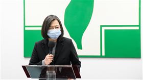 蔡英文出席民進黨中常會。（圖／民進黨提供）