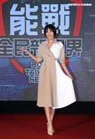 大牙出席三立「能戰！全民新視界」開播記者會。（記者邱榮吉/攝影）