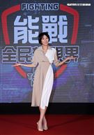 大牙出席三立「能戰！全民新視界」開播記者會。（記者邱榮吉/攝影）