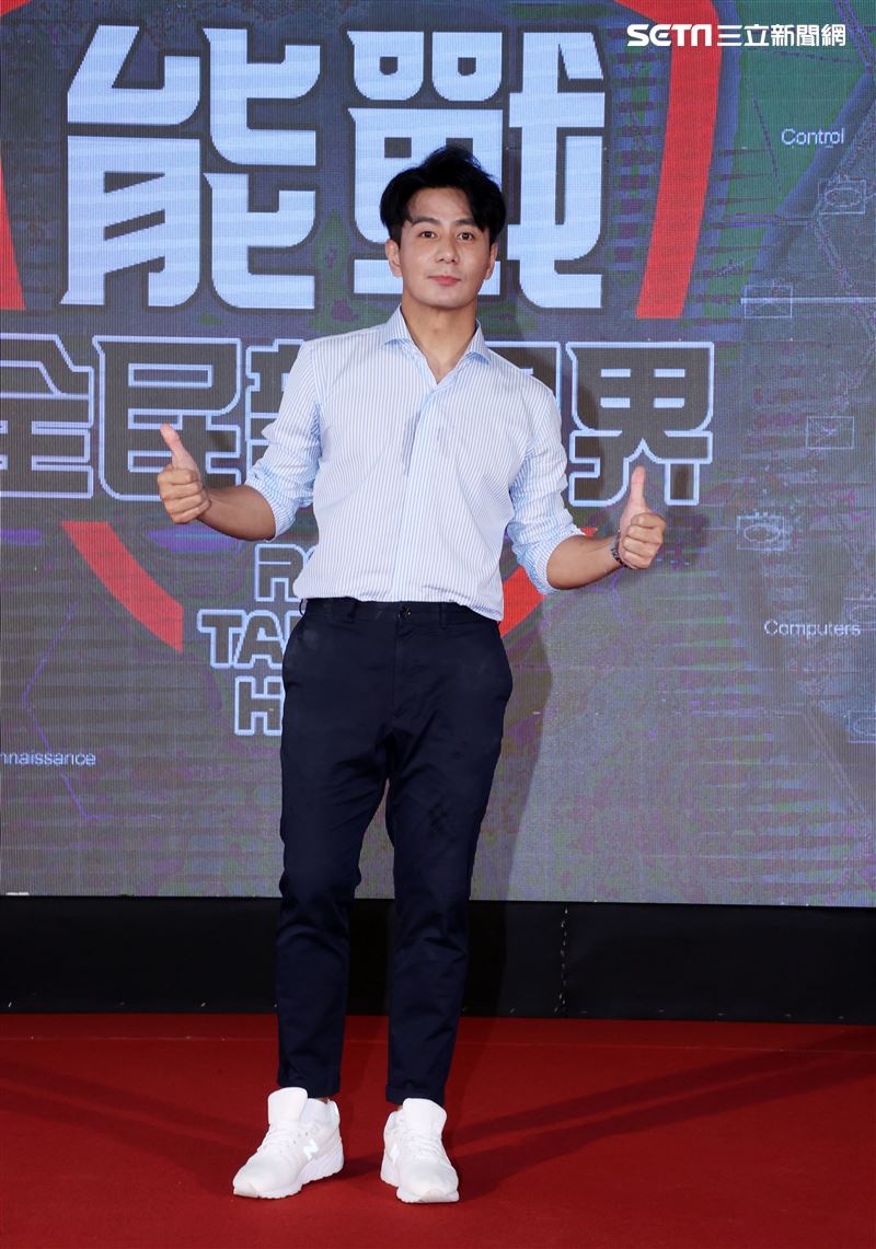 郭彥均三立「能戰！全民新視界」開播記者會。（記者邱榮吉/攝影）