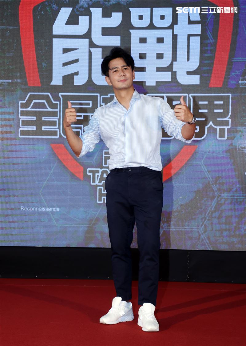 郭彥均三立「能戰！全民新視界」開播記者會。（記者邱榮吉/攝影）