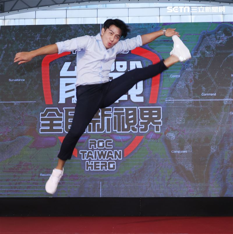 郭彥均三立「能戰！全民新視界」開播記者會。（記者邱榮吉/攝影）