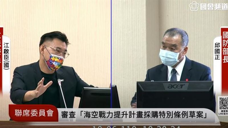 邱國正證實了！　超神秘國產飛彈曝光