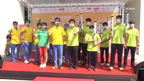 全運會聖火抵南市! 