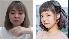 龍龍「談老K霸凌」又哭了！網轟：眼淚真的很萬能（合成圖／翻攝自龍龍的沒梗人生臉書）