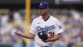 ▲薛澤（Max Scherzer）在外卡驟死戰暴投失分。（圖／美聯社／達志影像）