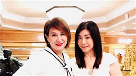 向娃，蔣黎麗。(圖／向娃臉書)