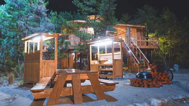 韓星到南北韓交界蓋屋　結果慘遇颱風