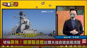 備役少將于北辰在《94要客訴》表示，拉爾夫．強森號指揮官把第七艦隊認為是前線，代表美軍進入準接戰狀態