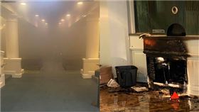 放火燒美國百年教堂！中國女大生被逮捕　簽證遭吊銷（圖／翻攝自Neal Hughes臉書）