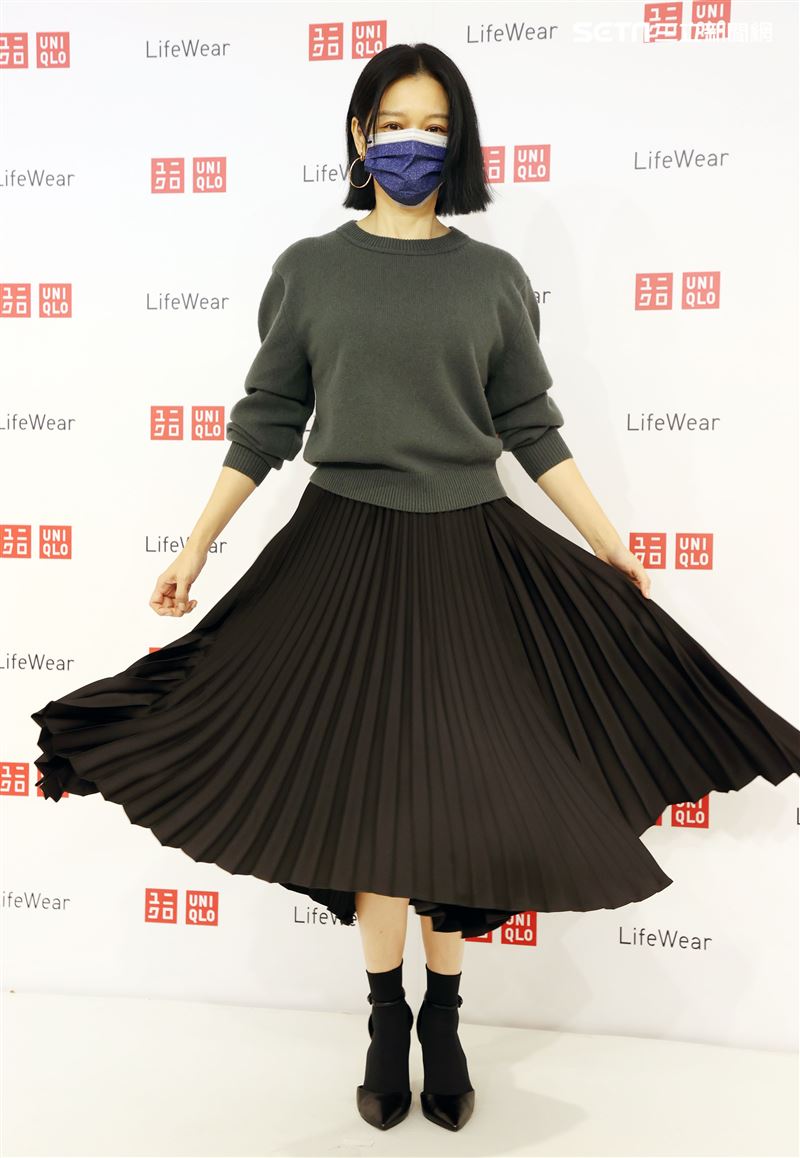 徐若瑄出席服飾品牌活動。（記者邱榮吉/攝影）