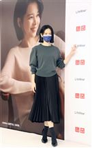 徐若瑄出席服飾品牌活動。（記者邱榮吉/攝影）